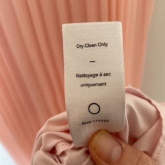 LIKELY Chester Pleated Chiffon Maxi Dress Size 4 - Picture 9 of 9